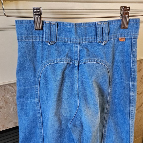 Levi's Blue Flare & Wide Leg Jeans - Picture 11 of 14